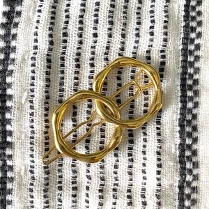 Missoma Double Circle Hair Barrette Clip